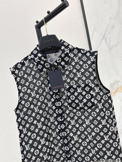 Louis 25ss lace vest