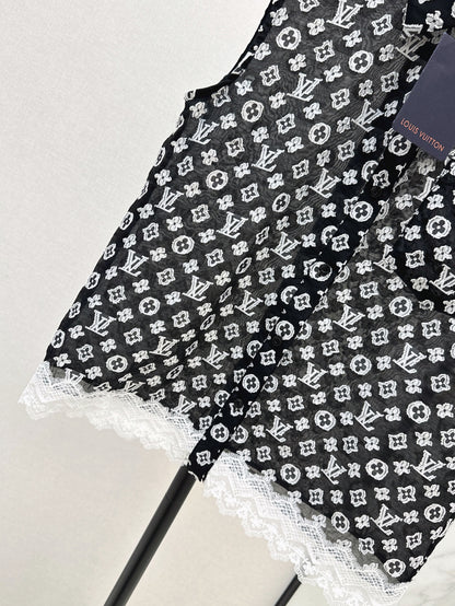 Louis 25ss lace vest