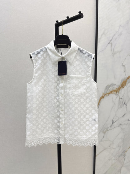 Louis 25ss lace vest
