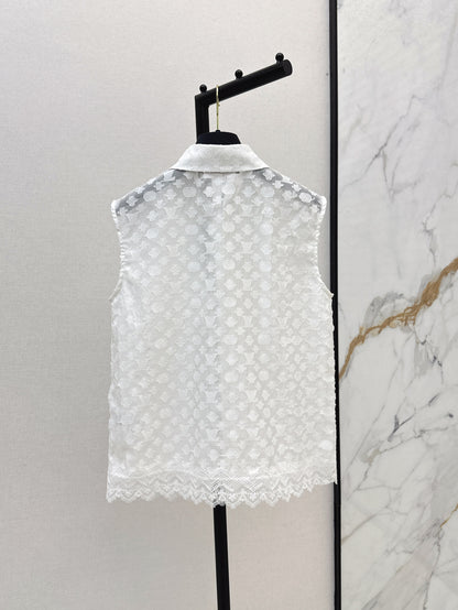 Louis 25ss lace vest
