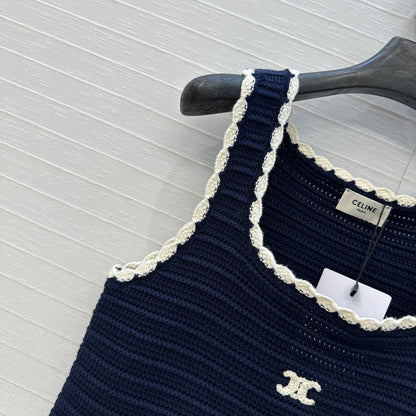 Celi 25ss knit  top tank