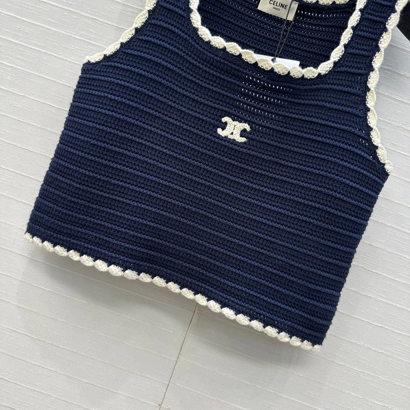 Celi 25ss knit  top tank