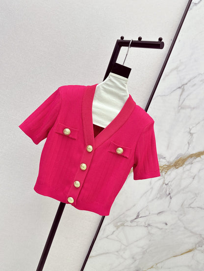 Bal 25ss knit cardigan