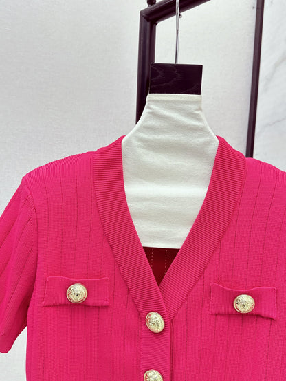 Bal 25ss knit cardigan