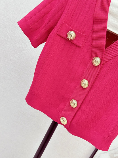Bal 25ss knit cardigan