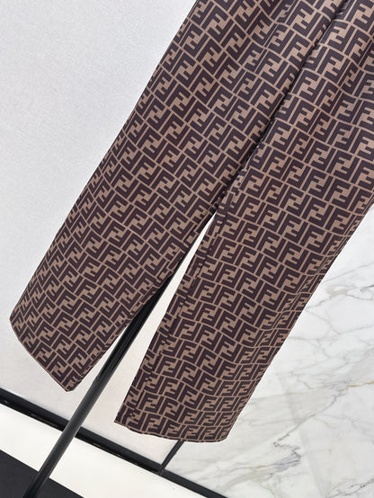 Fend 25ss print pants
