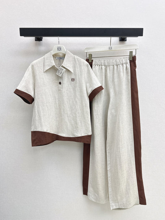 Loe 25ss linen suit