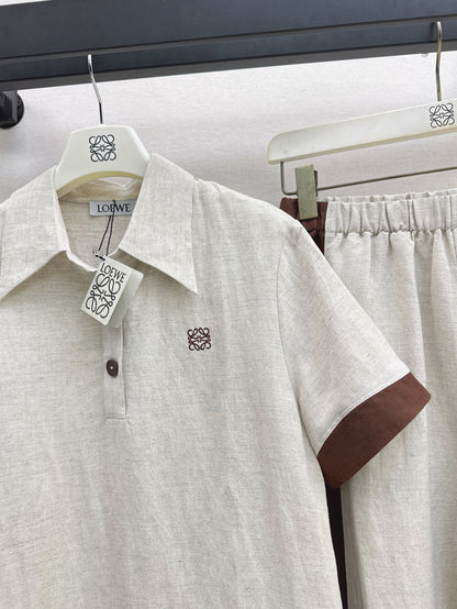 Loe 25ss linen suit