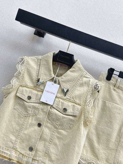 Louis 25ss lace suit