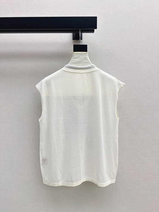 CD 25SS knit vest