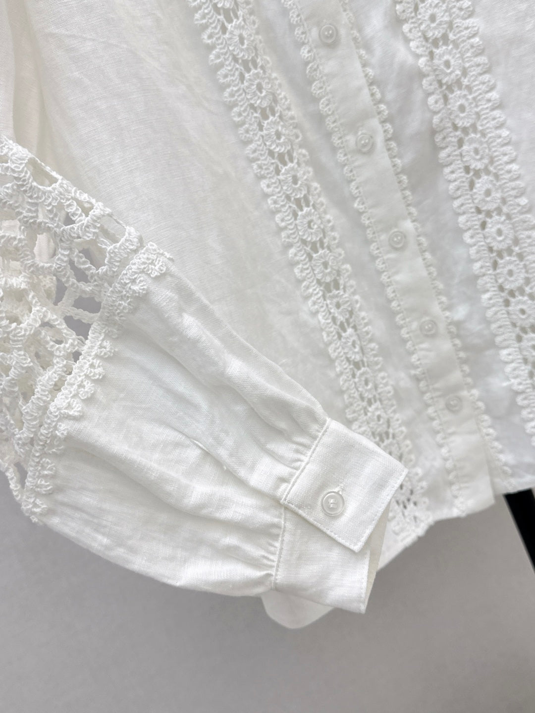 Zimm 25ss lace shirt