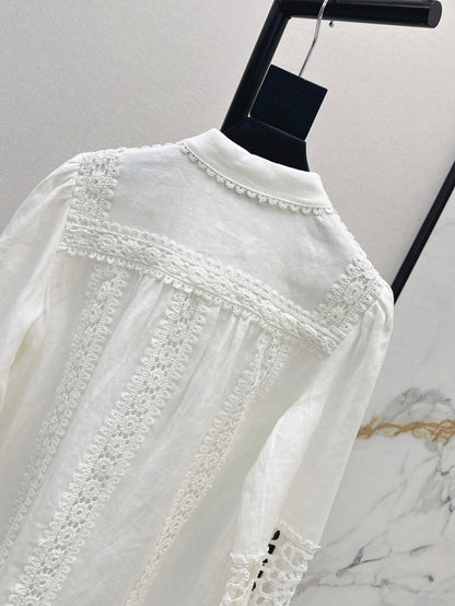 Zimm 25ss lace shirt