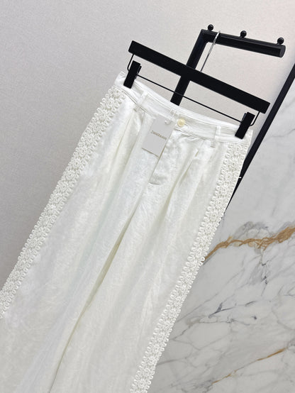 Zimm 25ss linen pants