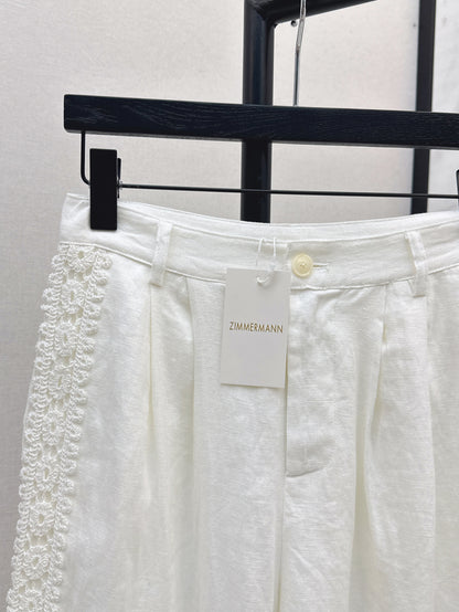 Zimm 25ss linen pants