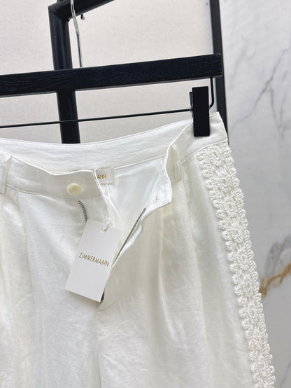 Zimm 25ss linen pants