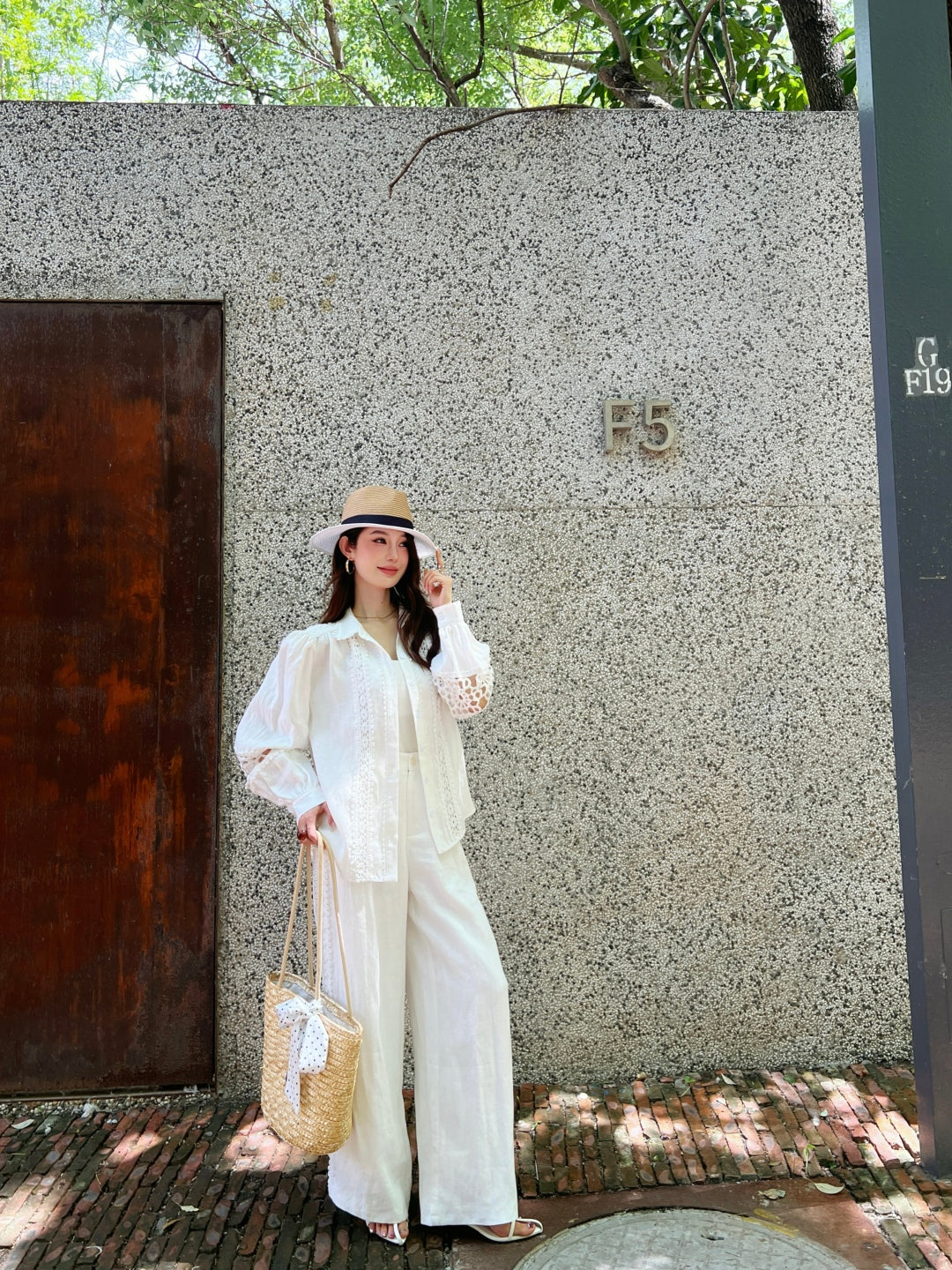 Zimm 25ss lace shirt