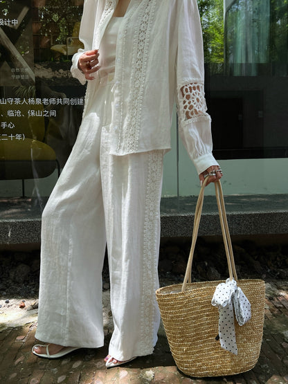 Zimm 25ss lace shirt