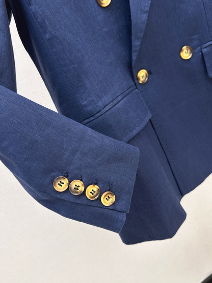 Max 25ss Linen blazer