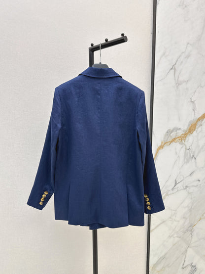 Max 25ss Linen blazer