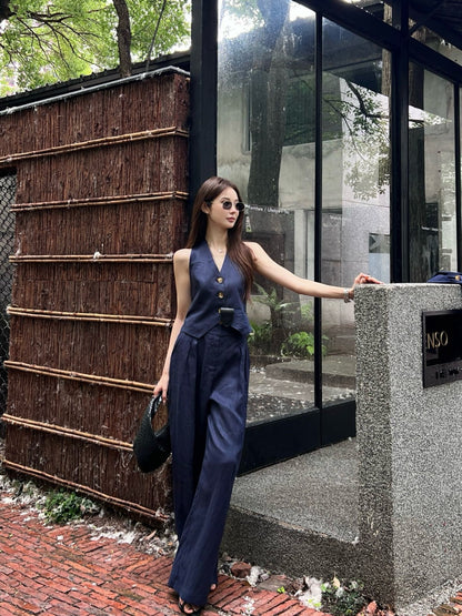 Max 25ss linen pants