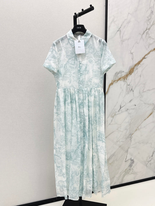 CD 25SS print dress