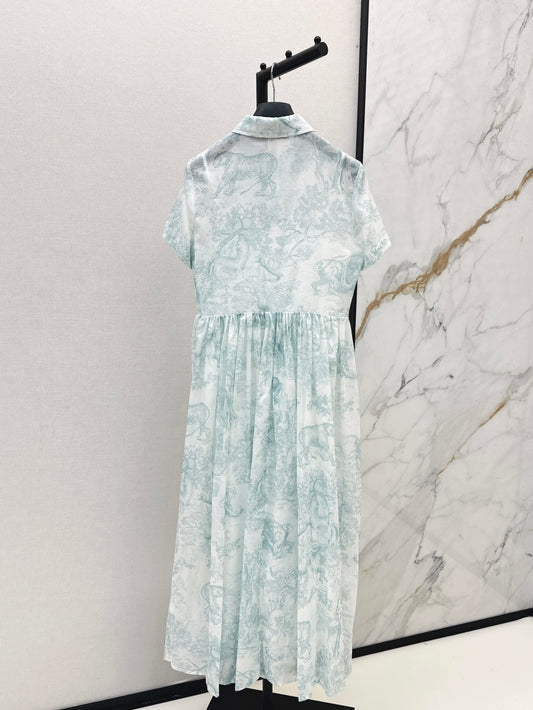 CD 25SS print dress