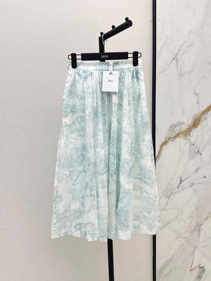 CD 25SS print skirt