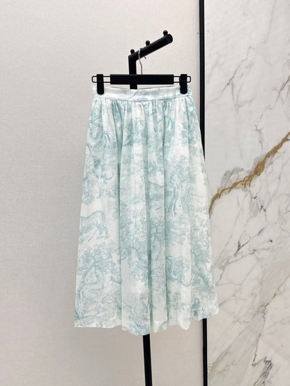 CD 25SS print skirt