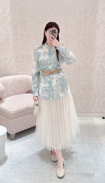 CD 25SS print shirt