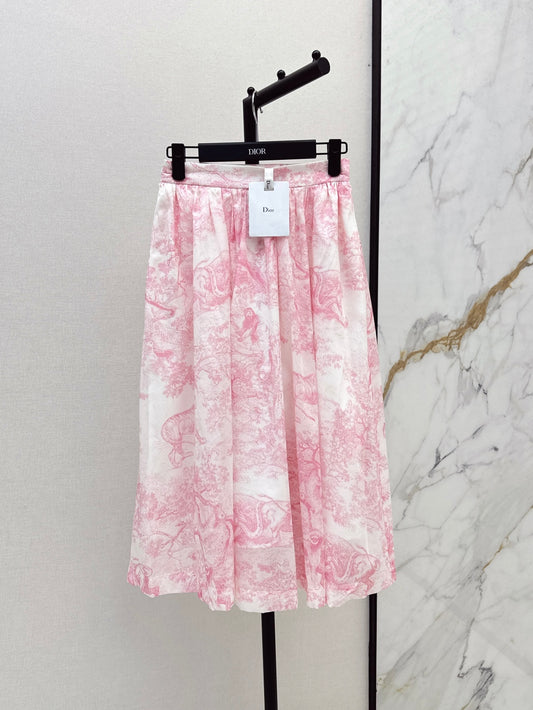 CD 25SS print skirt