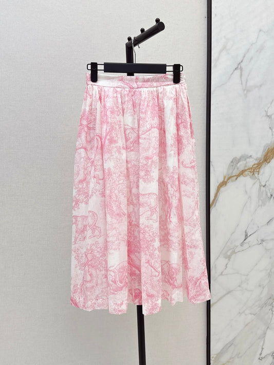 CD 25SS print skirt