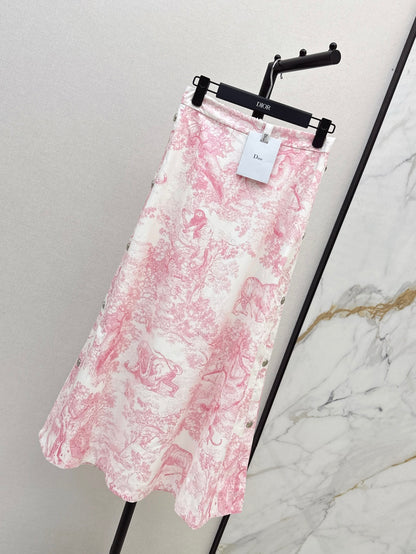 CD 25SS print skirt