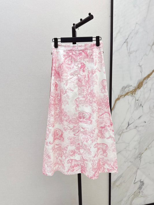 CD 25SS print skirt