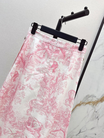 CD 25SS print skirt
