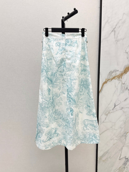 CD 25SS print skirt