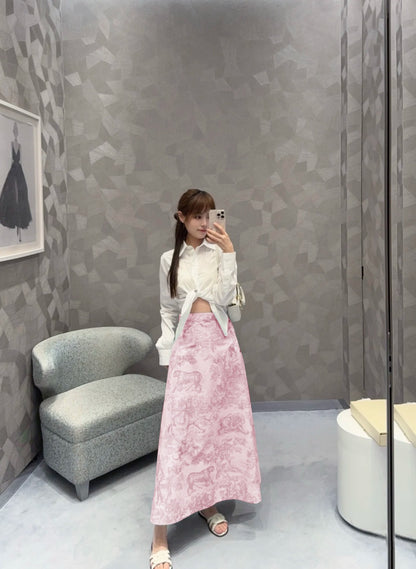CD 25SS print skirt