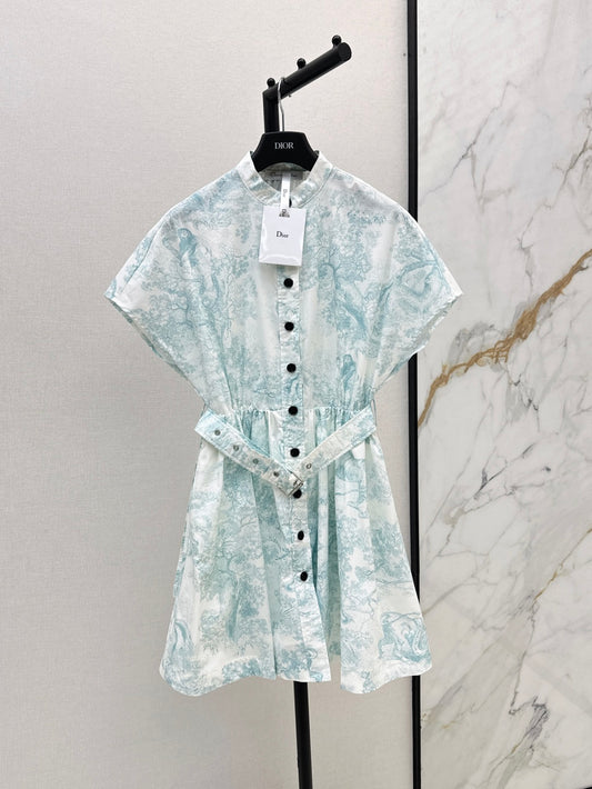 CD 25SS print dress