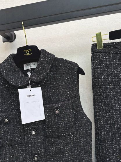 Chan 25ss woven suit