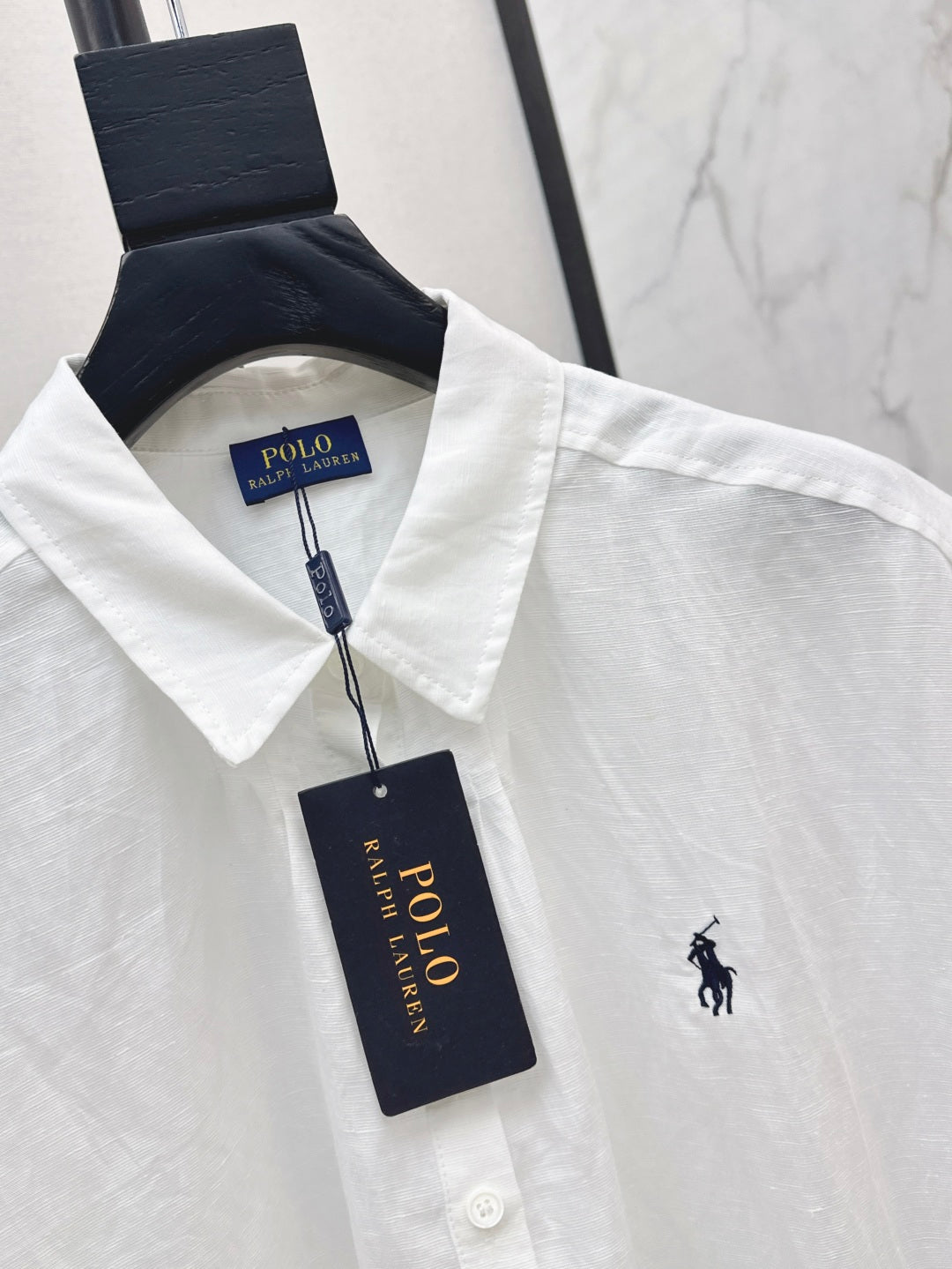 Ral 25ss Linen polo shirt
