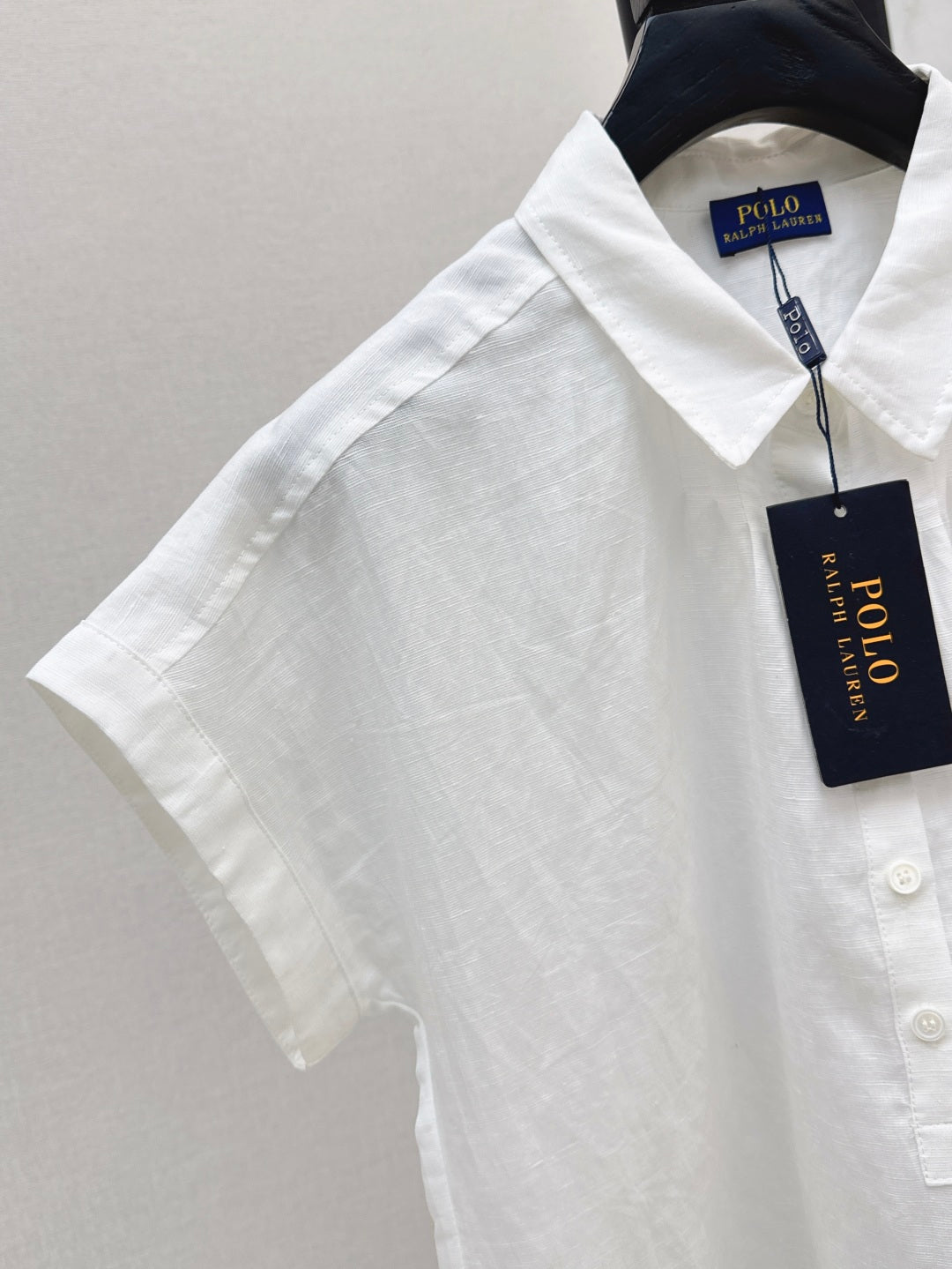 Ral 25ss Linen polo shirt