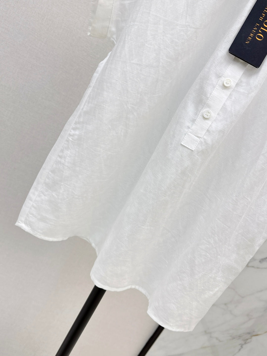 Ral 25ss Linen polo shirt