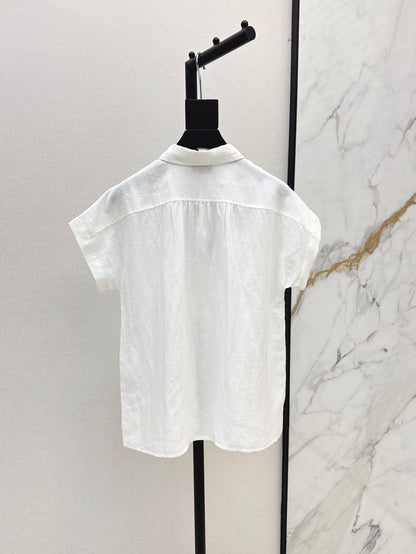 Ral 25ss Linen polo shirt