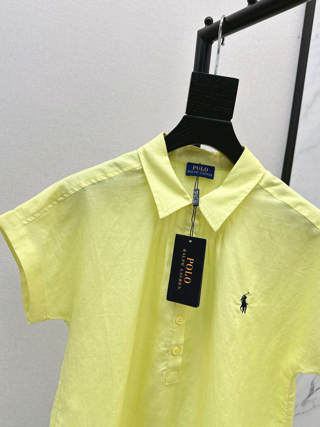 Ral 25ss Linen polo shirt