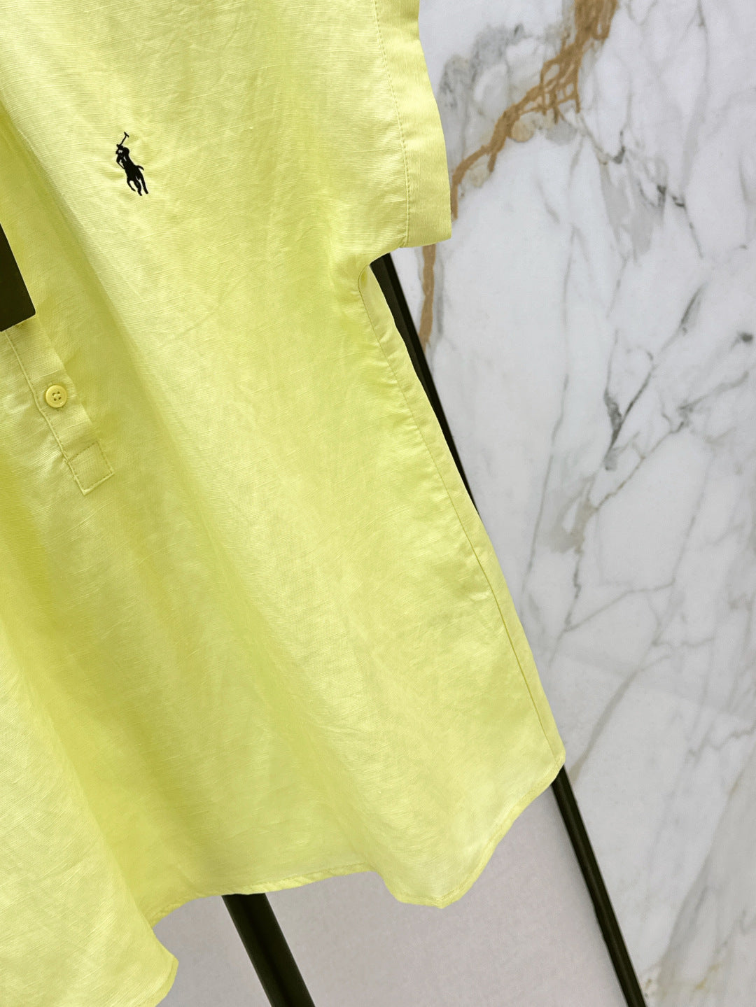 Ral 25ss Linen polo shirt