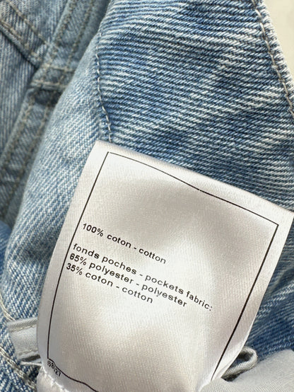 Chan 25ss beaded jeans
