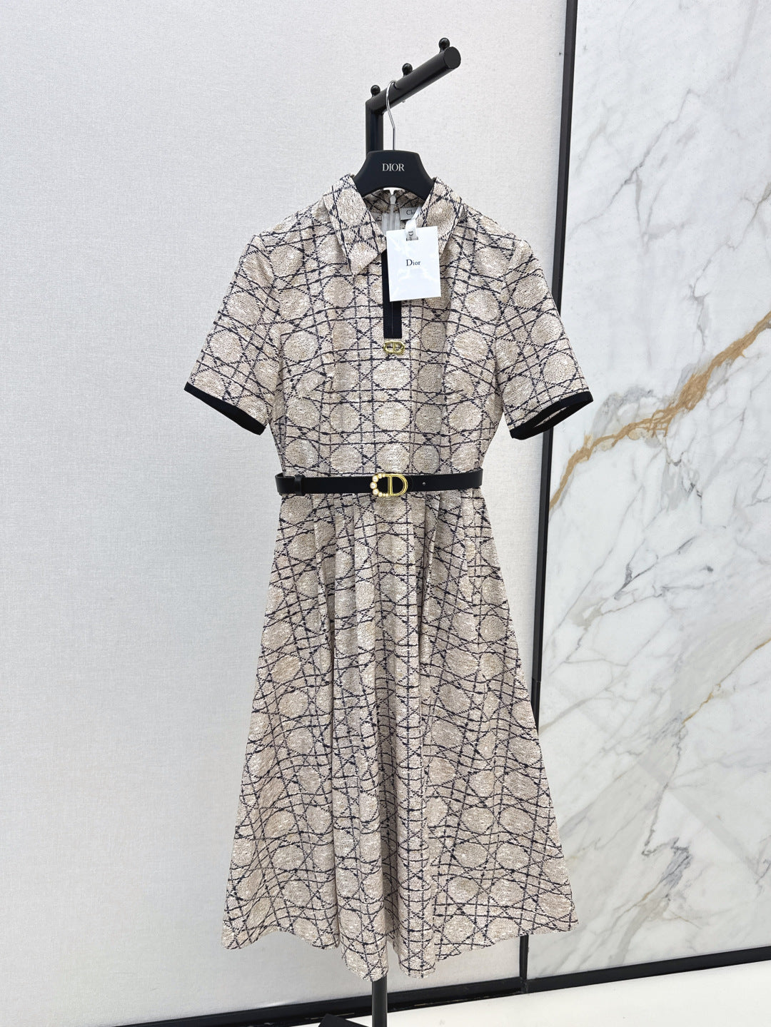 CD 25ss jacquard dress