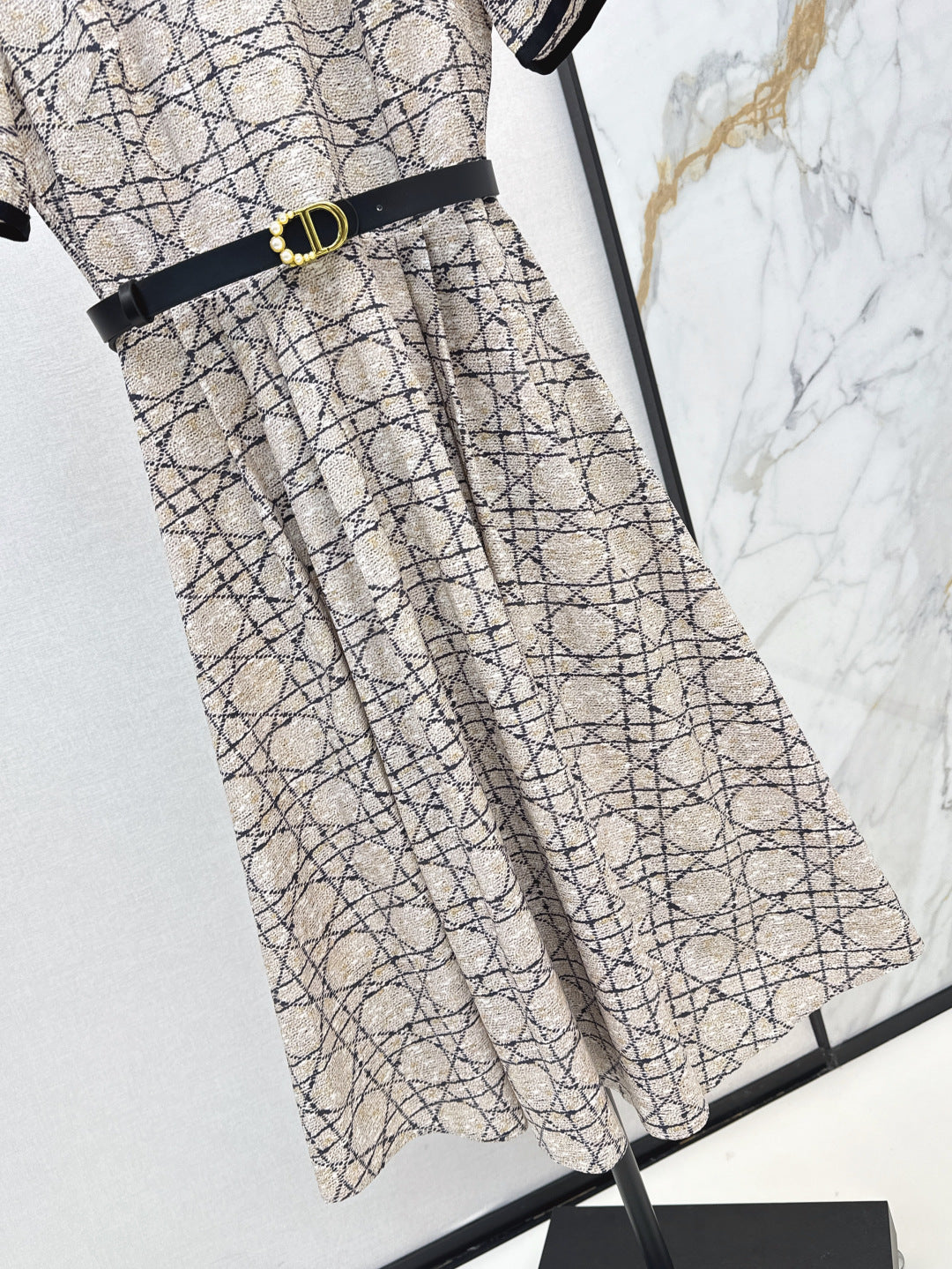 CD 25ss jacquard dress