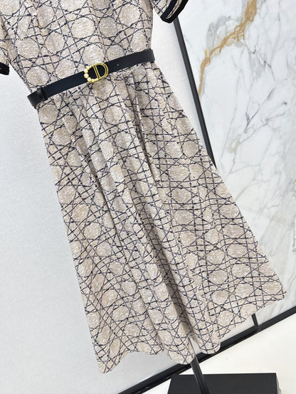 CD 25ss jacquard dress