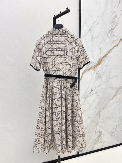 CD 25ss jacquard dress