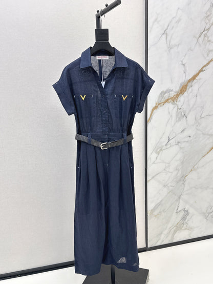 Valen 25ss Linen dress